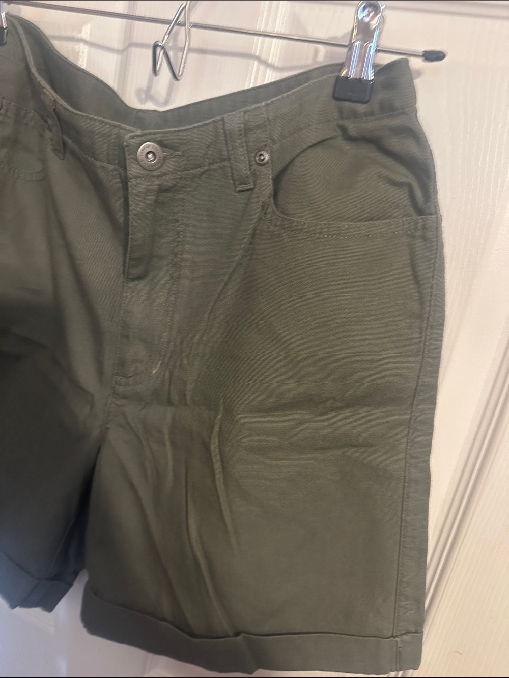 Liz Claiborne Lizwear jeans shorts Size 10 - Picture 2 of 9